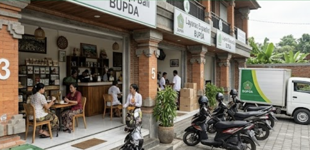 Suasana Ruko Mekar Sari