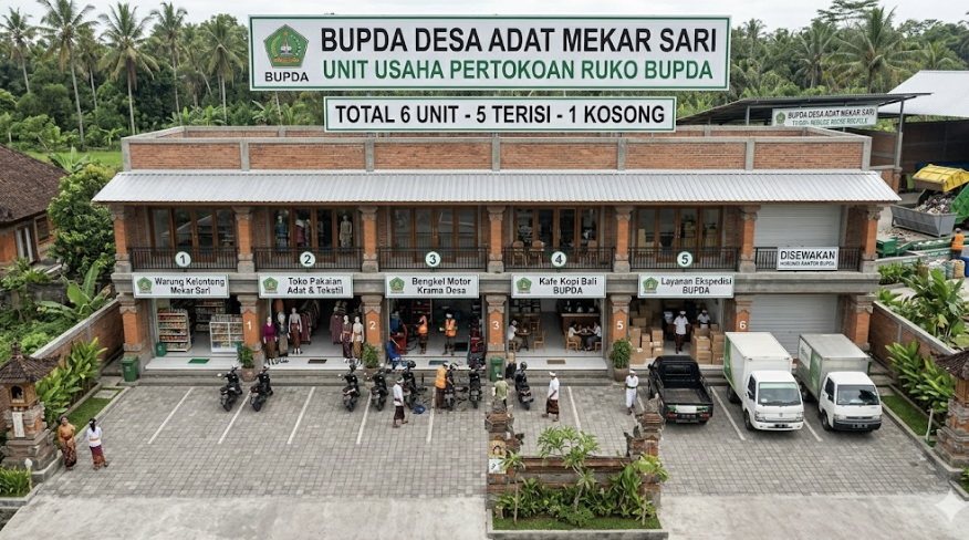 Pengelolaan Ruko Pasar Mekar